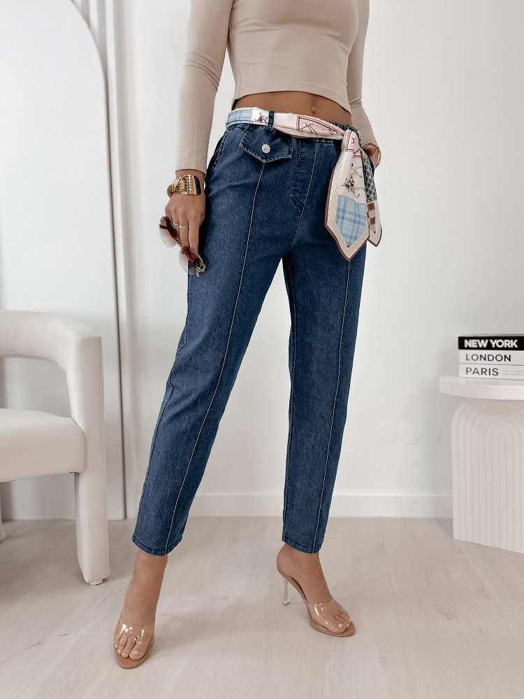 PANTS ROTFELD DARK JEANS