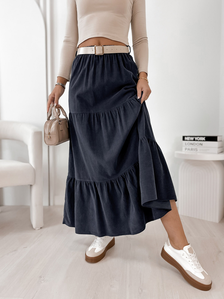SUKŇA MANŠESTROVÉ NOHAVICE YOSELLE NAVY BLUE