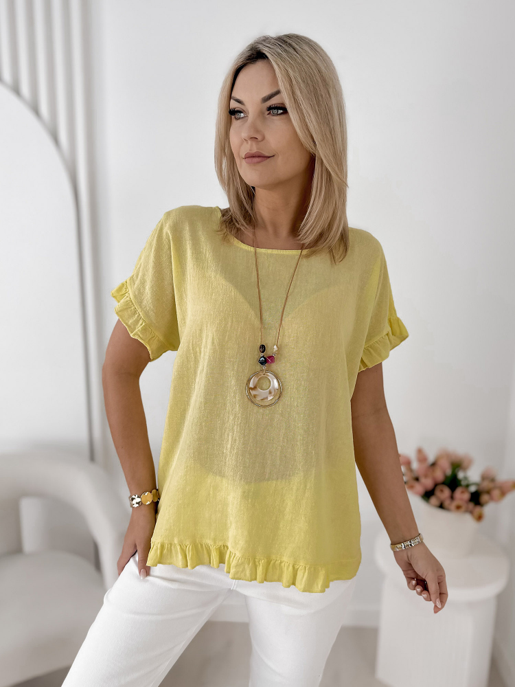 BLOUSE CIREL YELLOW