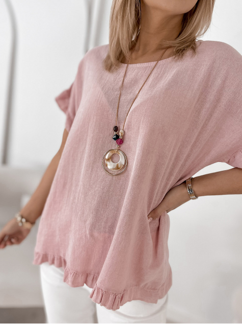 BLUSE CIREL PUDERROSA