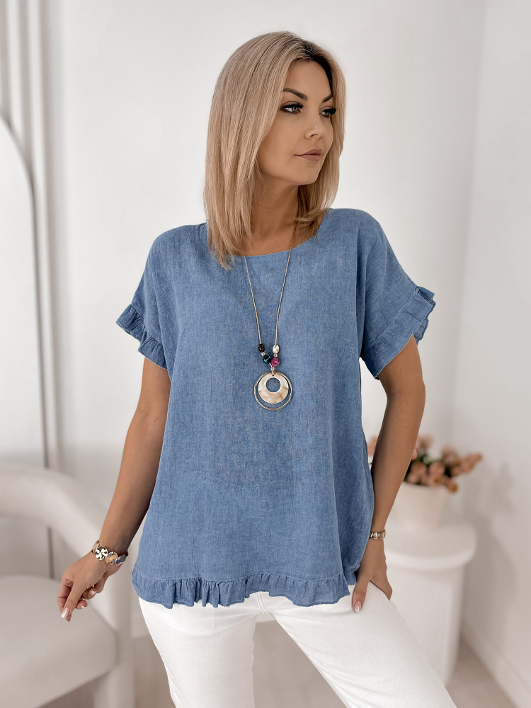 BLOUSE CIREL BLUE