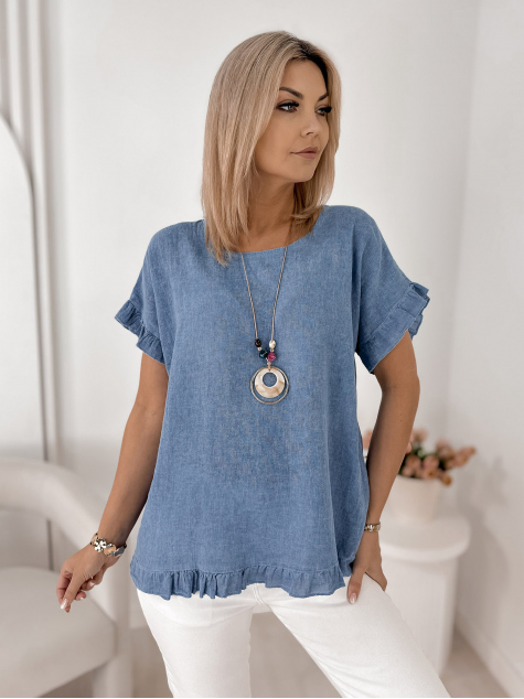 BLOUSE CIREL BLUE