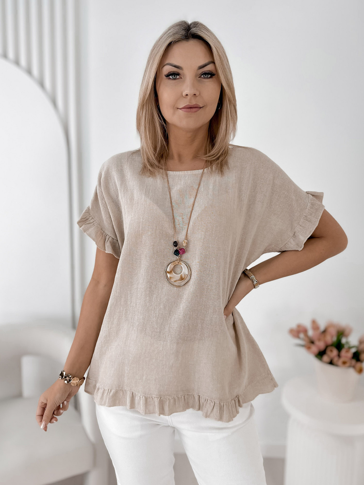 BLUZA CIREL BEJ