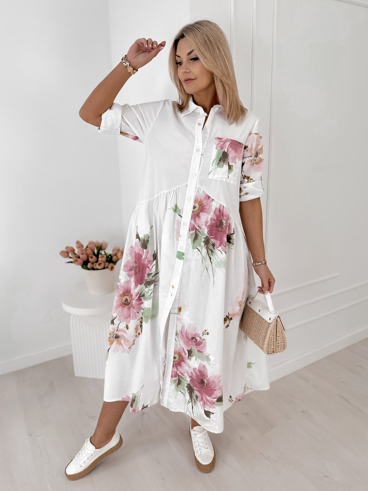 DRESS MURRAY WHITE