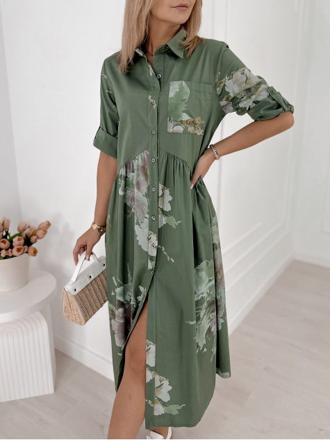 DRESS MURRAY KHAKI