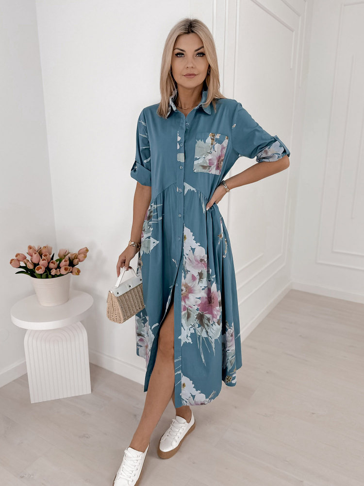 ROBE MURRAY BLEU