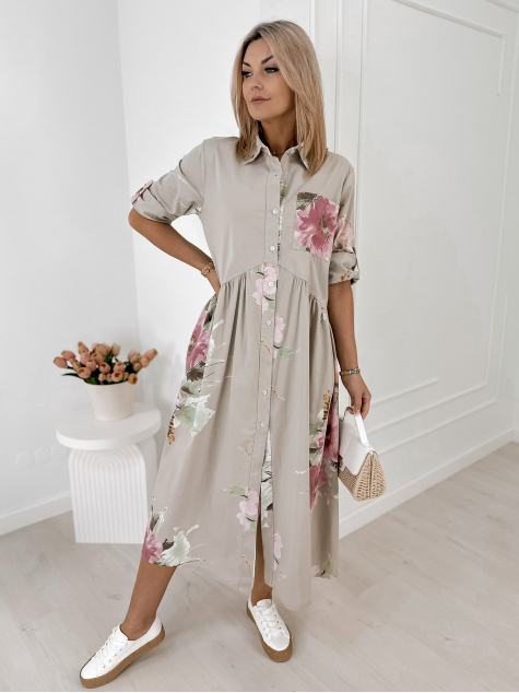 ROBE MURRAY BEIGE