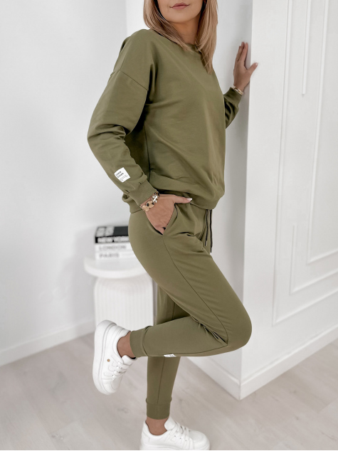 SZETT DRESS BYRON KHAKI