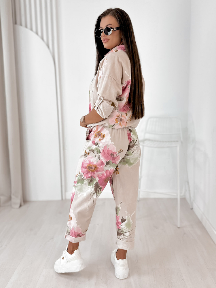 SET CORDUROY REMIO BEIGE