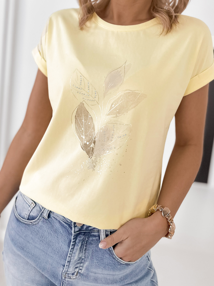 BLOUSE GEELS JAUNE