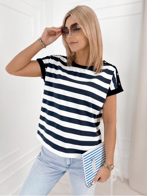 BLUSE SEMYON MARINEBLAU