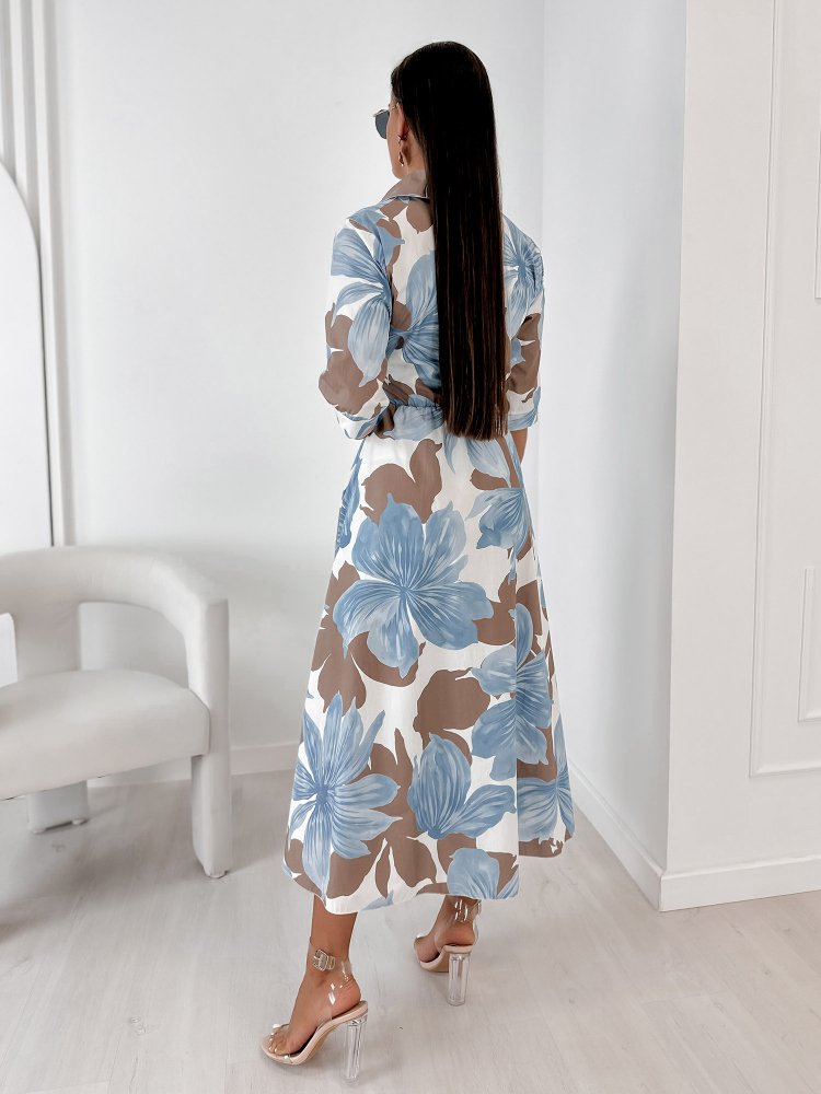ROBE JANARE BLEU