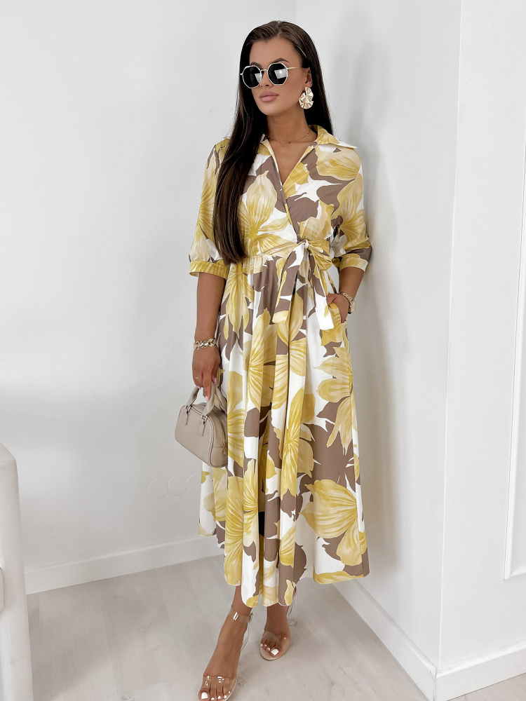 DRESS JANARE YELLOW