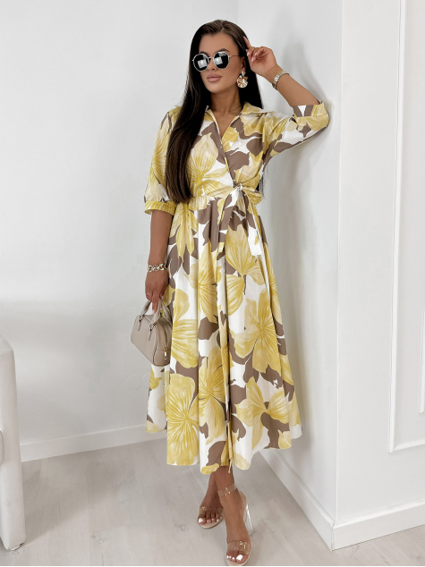 ROBE JANARE JAUNE