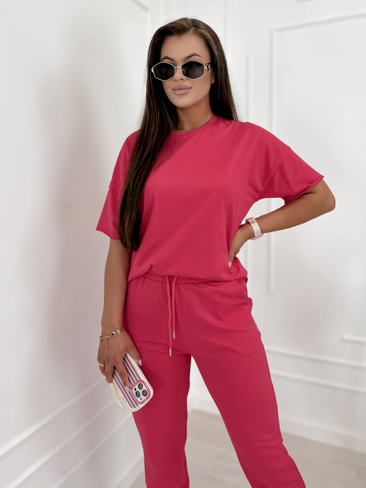 SET DRESS SOVOY RASPBERRY