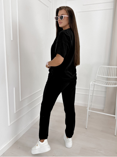 SZETT SOVOY DRESS FEKETE