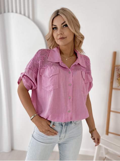 SHIRT ROTVEL PINK