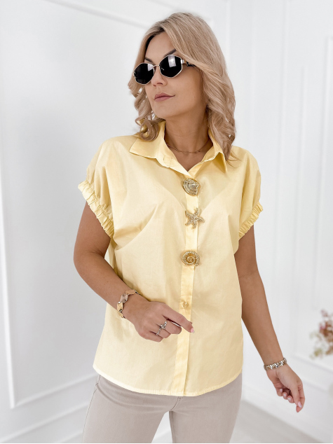 CHEMISE THORNE JAUNE