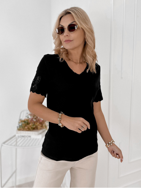 BLUZA THERON NEAGRA