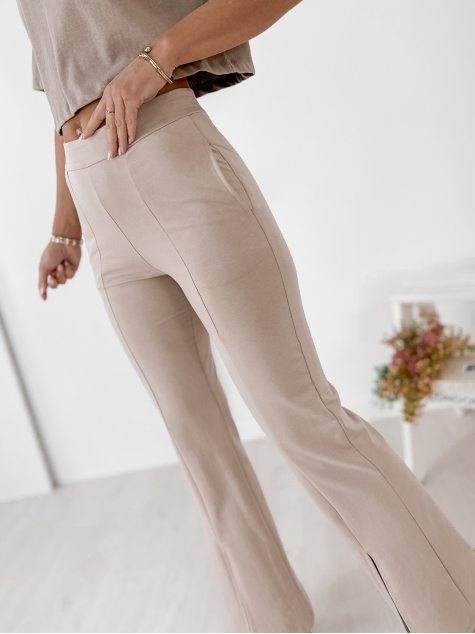 HOSE PETRA DUNKELBEIGES