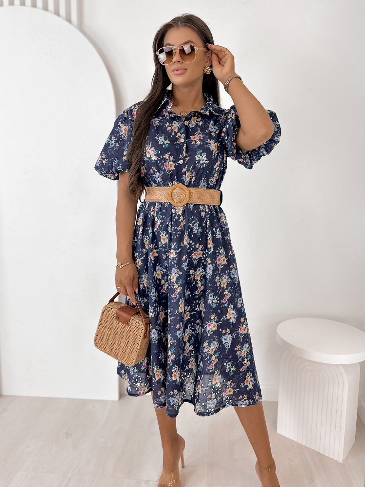 ŠATY KERIS NÁMORNÍCKA MODRÁ