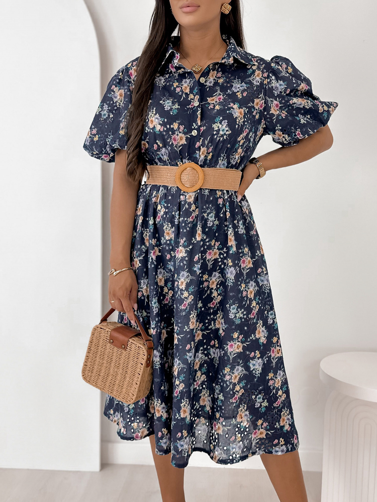 ROBE KERIS BLEU MARINE
