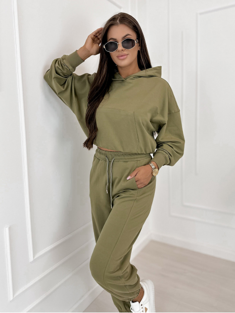 KOMPLEKTAS DRESS KETRY CHAKI SPALVOS