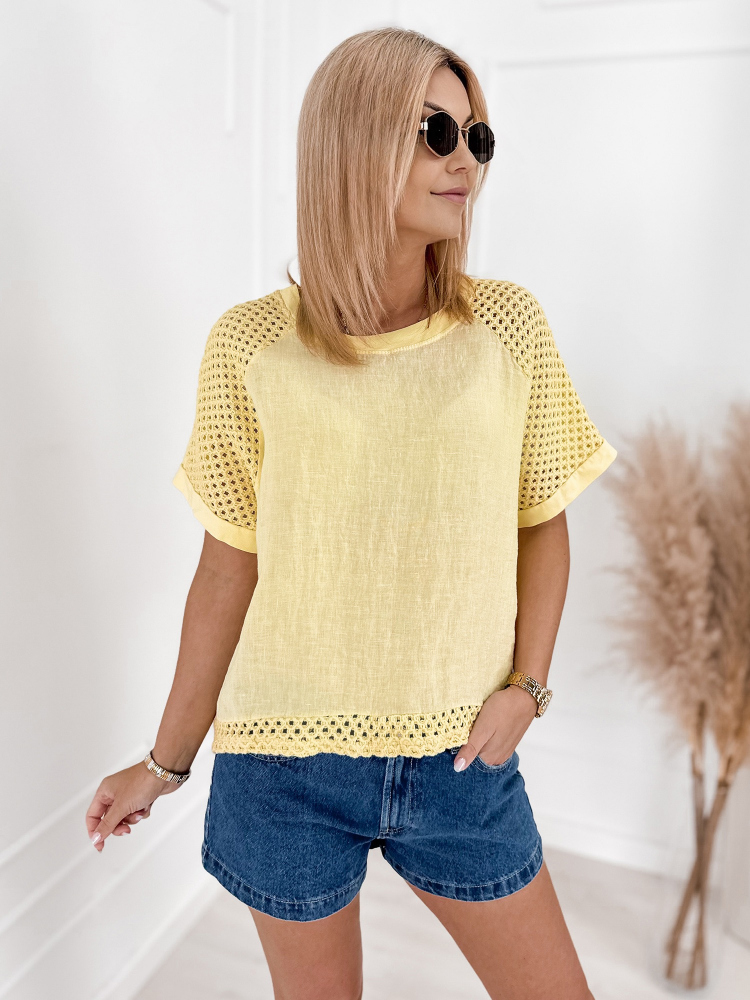 BLUZA ELIAS GALBENA