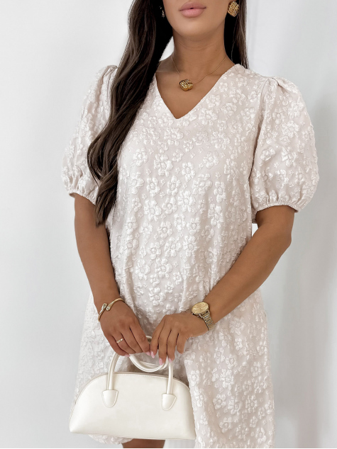 DRESS LAZLO BEIGE