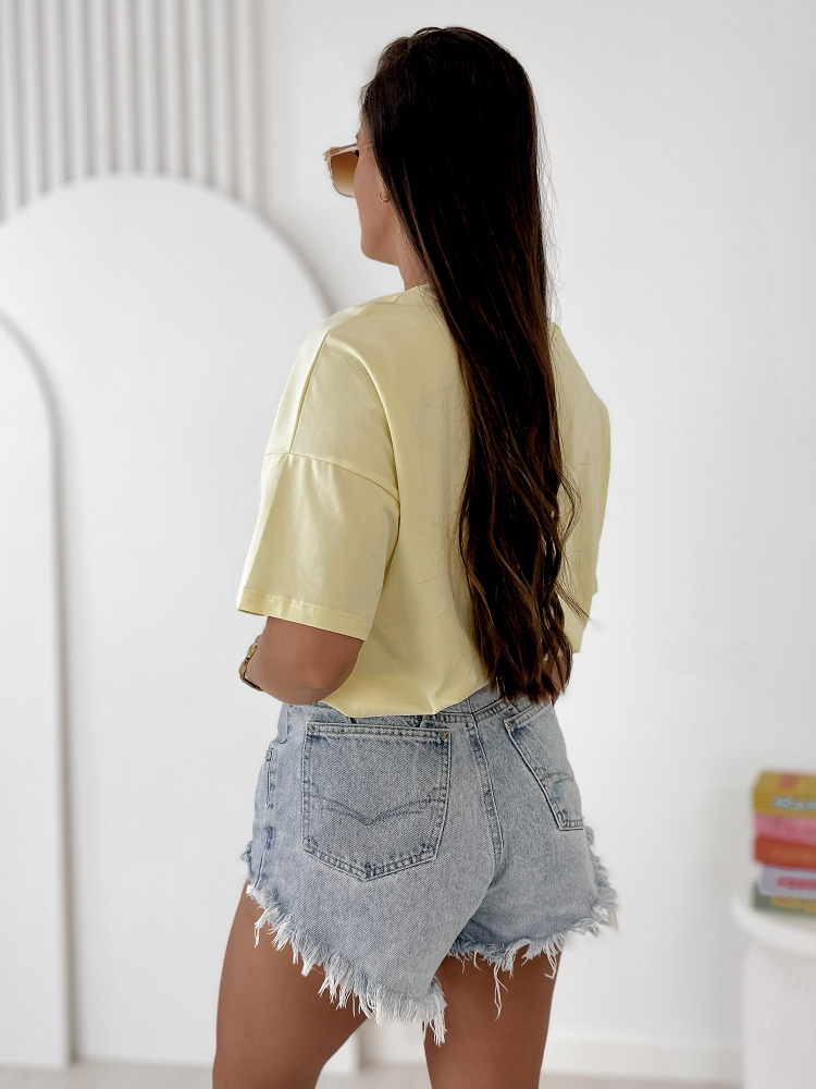 BLOUSE LETIE JAUNE