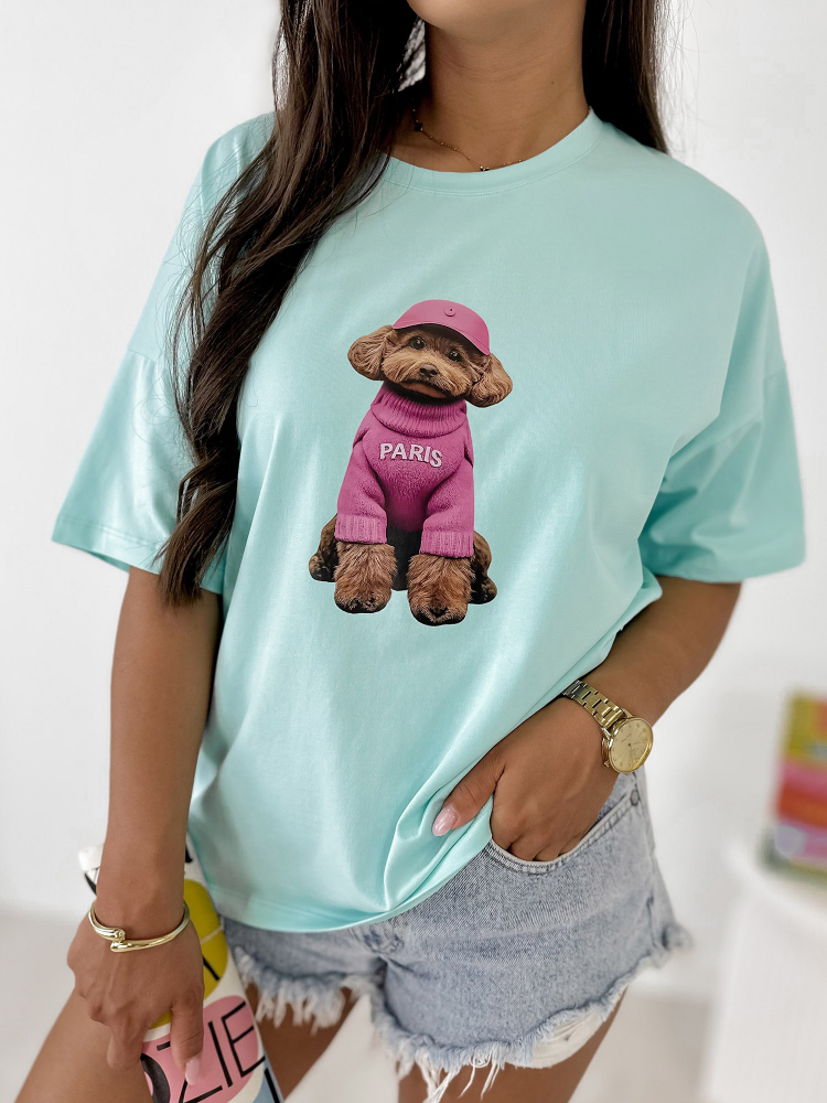 BLOUSE LETIE MENTHE