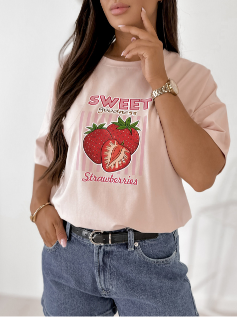 BLUZA DRIZZE ROZ PUDRAT