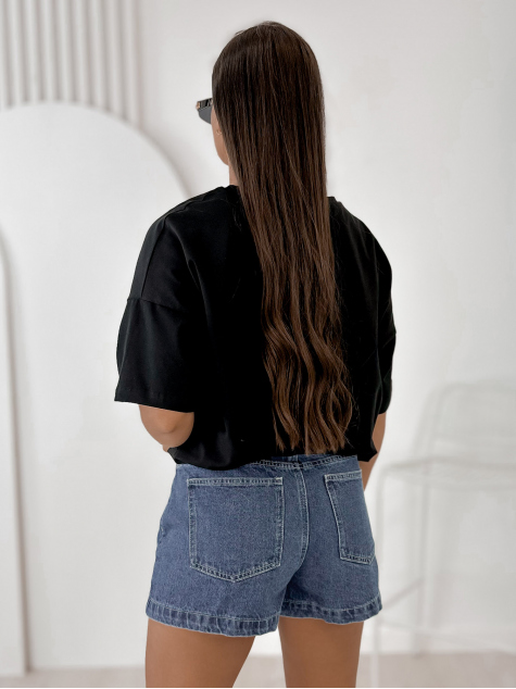 BLOUSE DRIZZE NOIR