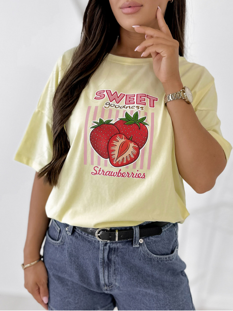 BLOUSE DRIZZE JAUNE