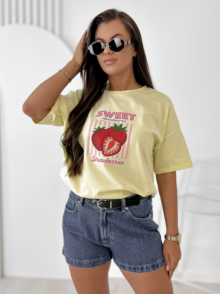 BLUZA DRIZZE GALBENA