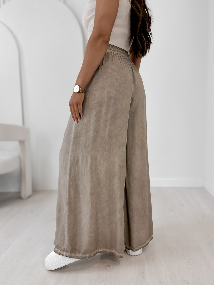 PANTS ARINELE DARK BEIGE