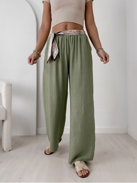 PANTALON HUMBERT PISTACHE
