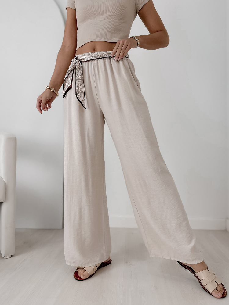 PANTALONI HUMBERT BEJ
