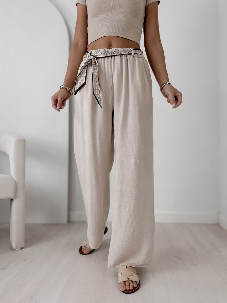 PANTALONI HUMBERT BEJ