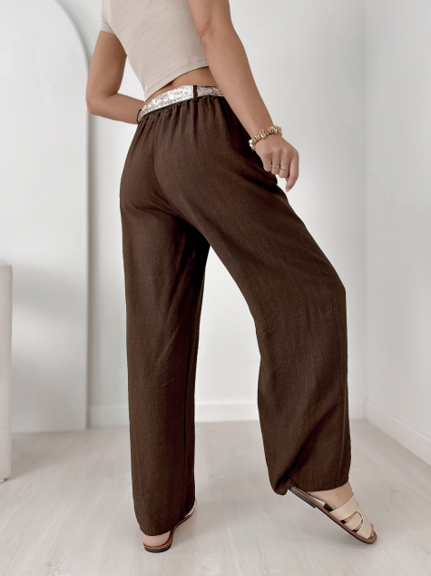 PANTALON HUMBERT BRUN