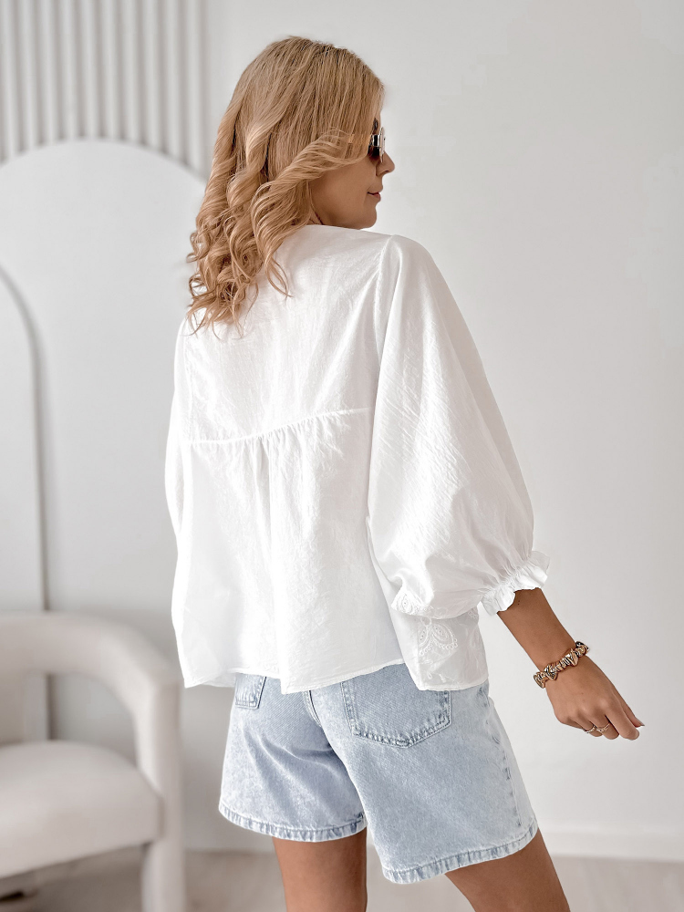 BLOUSE WERTER BLANC