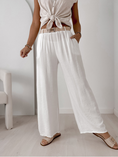 PANTS BASIL WHITE