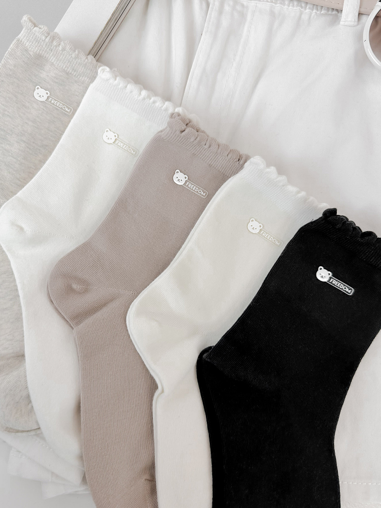 CHAUSSETTES DE CHEVILLE PAQUET DE 5 AURA THREE