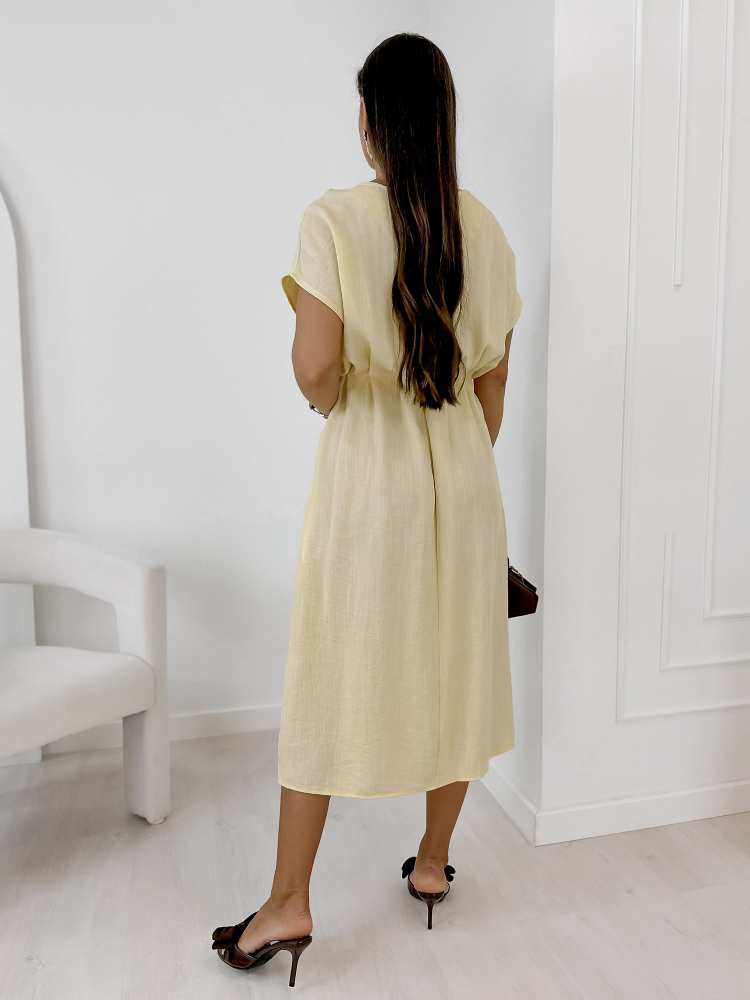 DRESS CANDIDE YELLOW