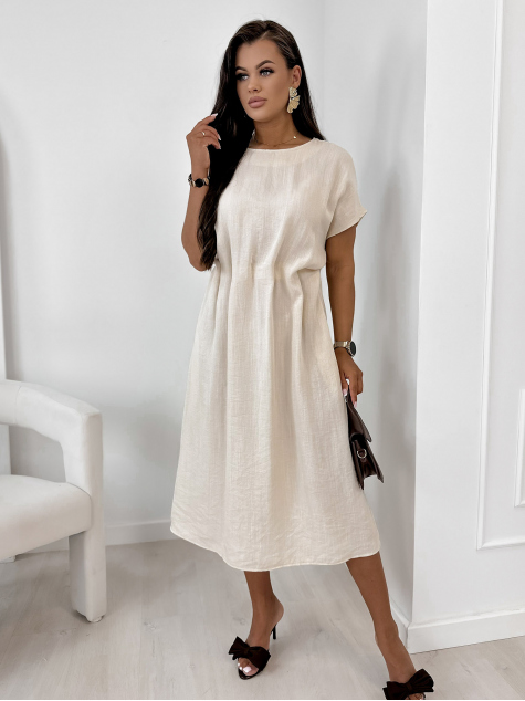 ROBE CANDIDE BEIGE