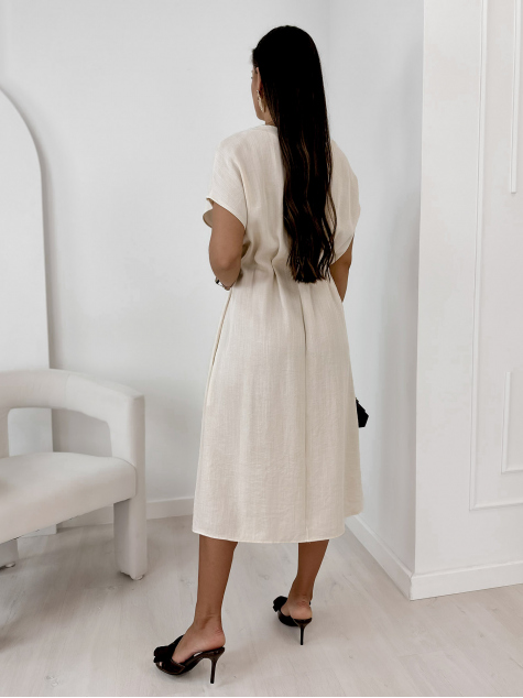 KLEID CANDIDE BEIGE