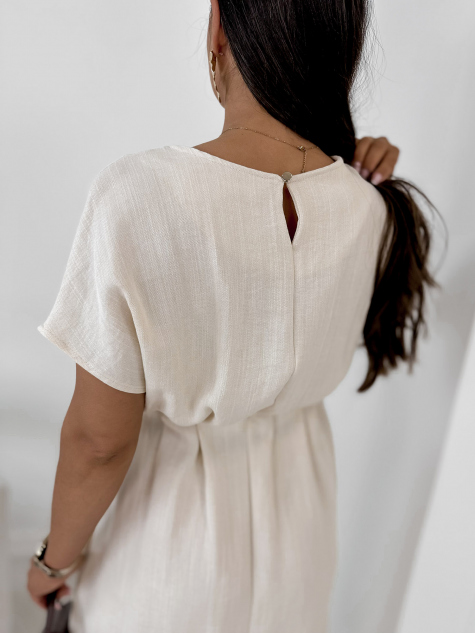 DRESS CANDIDE BEIGE