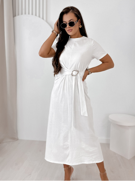 ROBE ATTICA BLANC