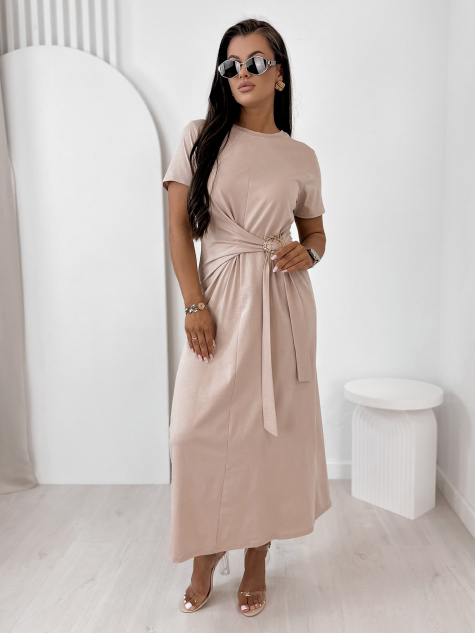 KLEID ATTICA BEIGE