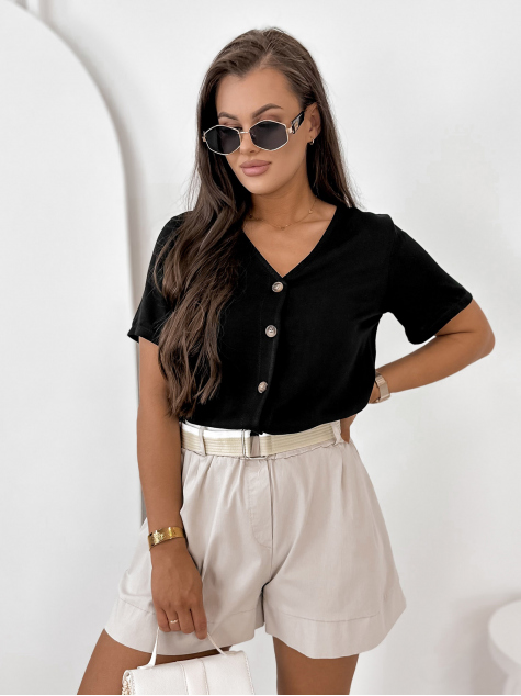 BLOUSE RENTINO NOIR